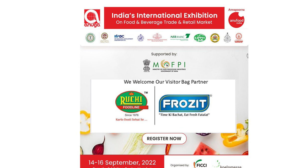 Annapoorna - ANUFOOD India tweet media