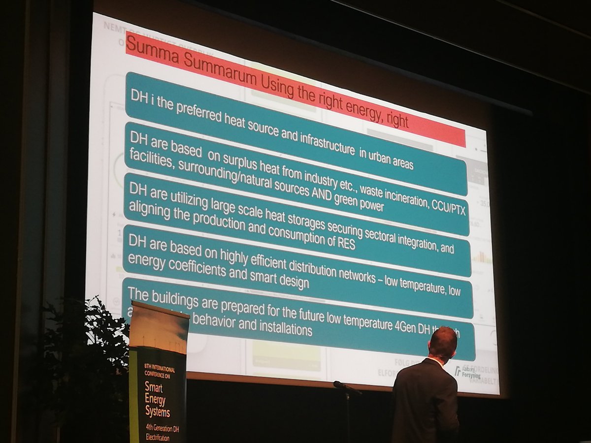 optitsrl_en's tweet photo. Kicking off the #sesaau2022 conference, Aalborg shows a path towards #decarbonisation: #DHC fueled by #wasteheat, leveraging on #RES and #storages to ensure #sectorintegration. A good start (that I wish may inspire many back home and across the EU and beyond!). @DHCPlus https://t.co/ZIiNiHNU4e