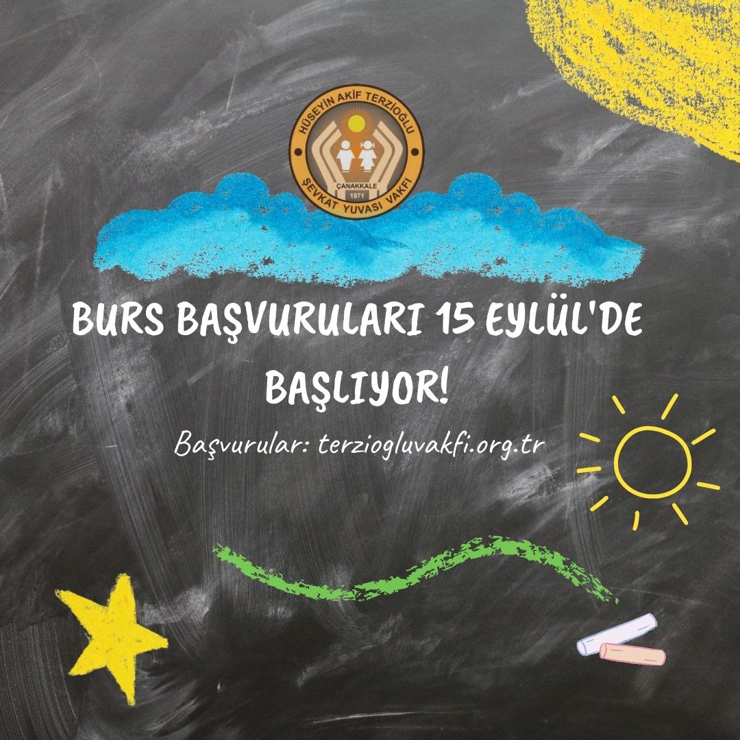 terziogluvakfi's tweet photo. 2022-2023 Eğitim Öğretim dönemi burs başvuruları başlıyor. "Burs Başvuru" butonu 15 Eylül-15 Ekim tarihleri arasında https://t.co/qseGvVq6C2 adresinde aktif olacak ve başvurular sistem üzerinden kabul edilecektir. Vakıf Burs Şartnamesi ve Nasıl Başvurulur butonunu inceleyiniz. https://t.co/Mw1LtUazE4