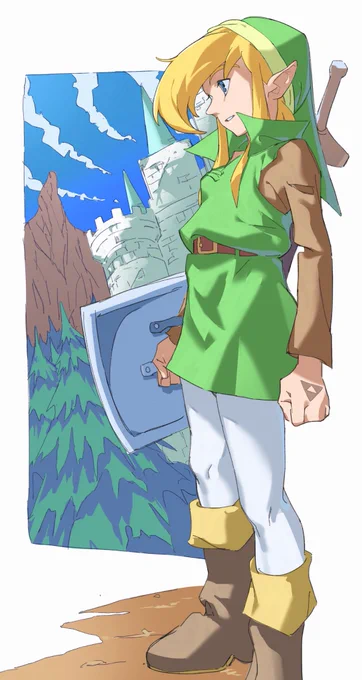 リンク#ゼルダの伝説 #イラスト 