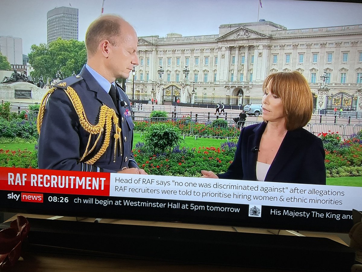 kirkdawes's tweet image. The interview by @KayBurley on @SkyNews of Air Chief Marshal Sir Mike Wigston KCB CBE ADC was a cheap shot and highlights the veiled racism the country is known for. “Do you feel that safety was compromised...” by ethnic minorities and women? What the hell is she saying! #snide