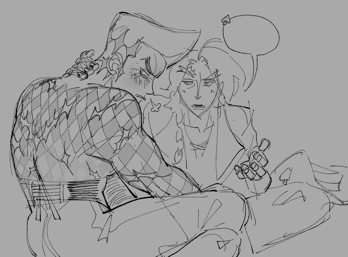 Bonus to show off that he's covered in those diamonds and I just dont always draw them!✌️♦️ 