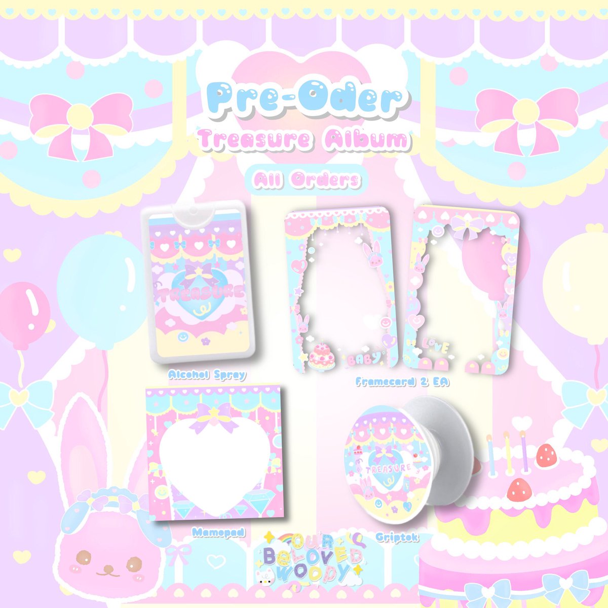 ourbelovedwoopy's tweet photo. 🌟 pls rt (สุ่มแจก 1 อัลบั้ม)
♡˖ พรีดิจิแพค (รอบไซน์ ) 🎀🐈‍⬛☁️ 。。♡        
🍨 ปกจองอู/โยชิ 
🍨 ราคา 250 บาท รวมส่งในไทยแล้วค่า       (มัดจำ 150 บาท/บั้ม)
🍨หากต้องการให้แท็กเรียก ♡♡♡
📩 form :  https://t.co/ipKx318BpR 

#ตลาดนัดtreasure #ตลาดนัดเด็กสมบัติ https://t.co/Qpd0uu303V