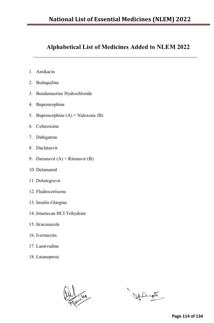 RoyLakshman's tweet photo. …ताकि दवाएँ सस्ती हों।
ये 34 दवाओं की लिस्ट है जिसे Essential Medicine की list में शामिल किया गया है। यानी इनकी क़ीमतों पर नियंत्रण रहेगा। 
#NELM 
#PriceControl https://t.co/IiNdofSreL