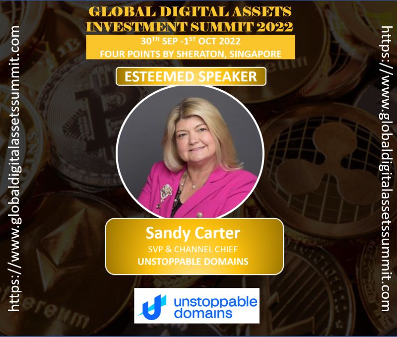 digital_asets's tweet photo. @sandy_carter,SVP, @unstoppableweb to join Global Digital Assets Investment Summit as a Speaker Register Now to Attend Global Digital Assets Investment Summit(https://t.co/ayl0napJW1)
#digitalassets #BITCOIN #NFT #Metaverse #virtualassets #CBDCs #web3 #investments #Digital https://t.co/JD6qb4qy4e