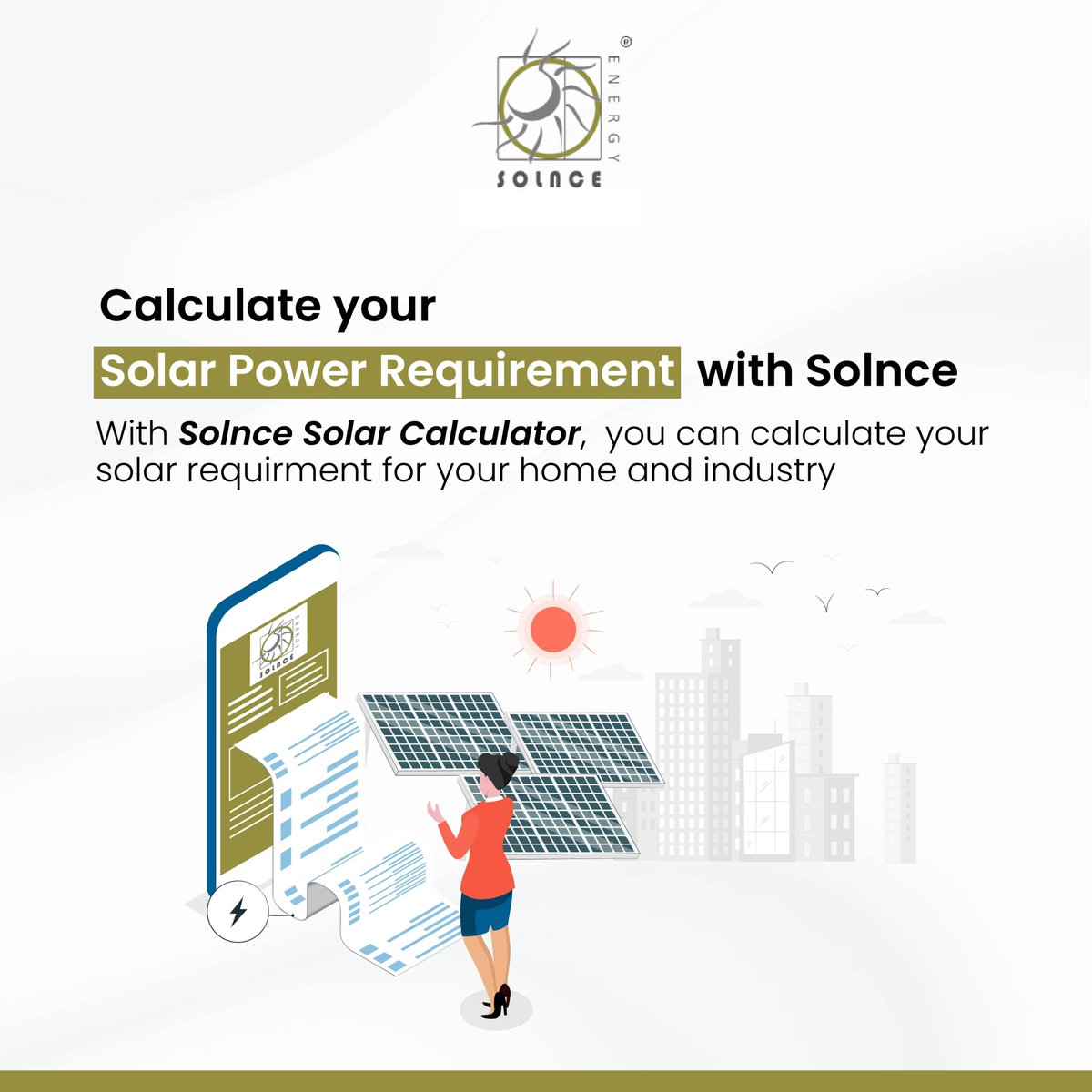 SolnceEnergy's tweet photo. There's no room for confusion anymore with Solnce Solar Calculator - an amazing feature to calculate solar power required by your home or your industry
DM us to know more!
#solnce #solarenergy #solar #sustainability #gogreen #gosolar #enviornmentfriendly #solarpower #solarpanel https://t.co/zpMdVVqnhk