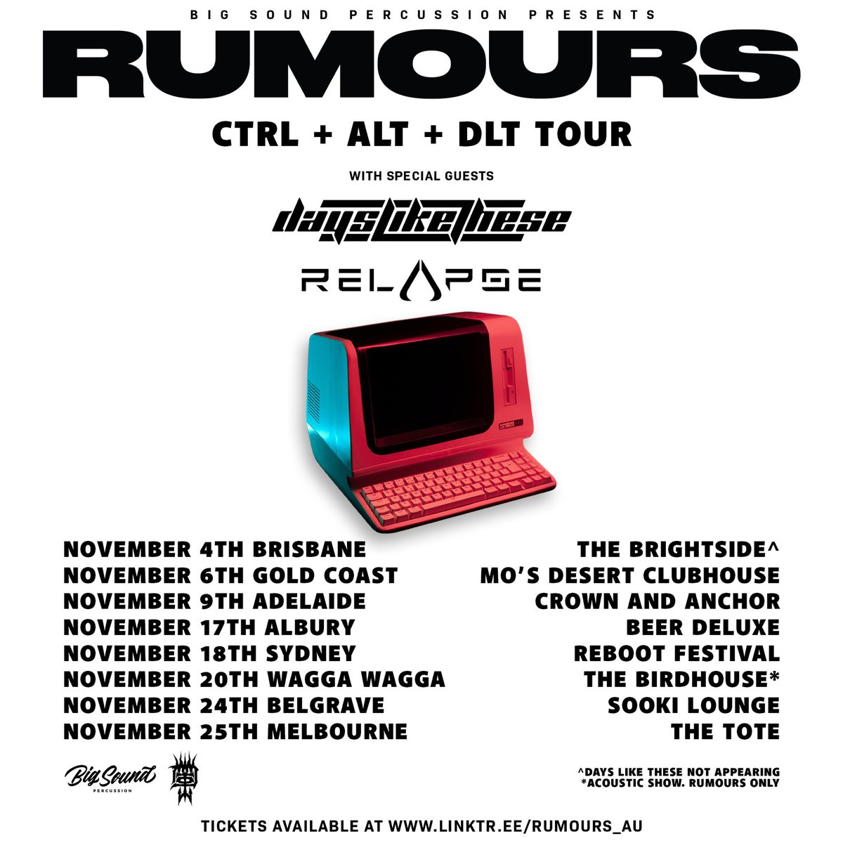 daysliketheseau's tweet photo. Holy moly! We can’t wait to see you all across the country in November with our boyfriends x 

Tickets —> https://t.co/yNVCwEtGr2 https://t.co/0J0LqQ7fkJ