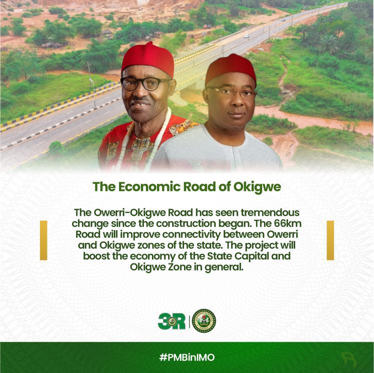 DavidsOffor's tweet photo. Gov @Hope_Uzodimma1 in just over two years in office has done so much in the projects that has driven economic activities in Imo state.
President Buhari will be commissioning some of them today.
#Uzodinmaisworking #PMBinImo https://t.co/ztZTBRdFD0