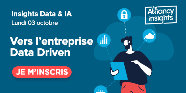 #AlliancyInsights | Dès le lundi 3 octobre, nous vous proposons de participer en live à une émission consacrée à la #Data &amp; à l’#IA sous la thématique « Vers l’entreprise #DataDriven ».

En savoir plus 👉 bit.ly/3qn4X8O

📅 RDV lundi 3 octobre de 19h à 20h en live