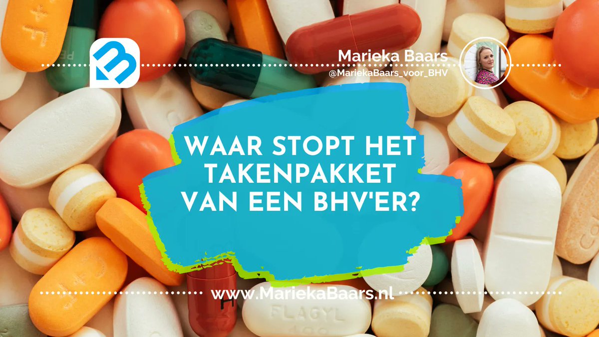 MariekaBaars's tweet photo. Het toedienen van medicatie mag alleen als je een duidelijke instructie hebt gehad die bij voorkeur schriftelijk is vastgelegd, zoals een epi-pen bij een heftige allergische reactie. Lees meer over het toedienen van medicatie als BHV'er in mijn blog https://t.co/B58JSntGRF #bhv https://t.co/lFbzFmKTay
