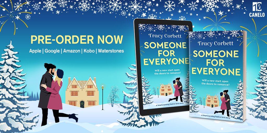 canelo_co's tweet photo. Publishing in one month is #SomeoneForEveryone, the fun, festive and joyful new #romancenovel from @tracyacorbett! ππβοΈπ
Perfect for fans of Sophie Ranald and Holly Martin.
Available to pre-order now π https://t.co/K56Onrgzn8
@AML_Literary
#romancebooks #RomanceReaders https://t.co/szoEJlo9ZL