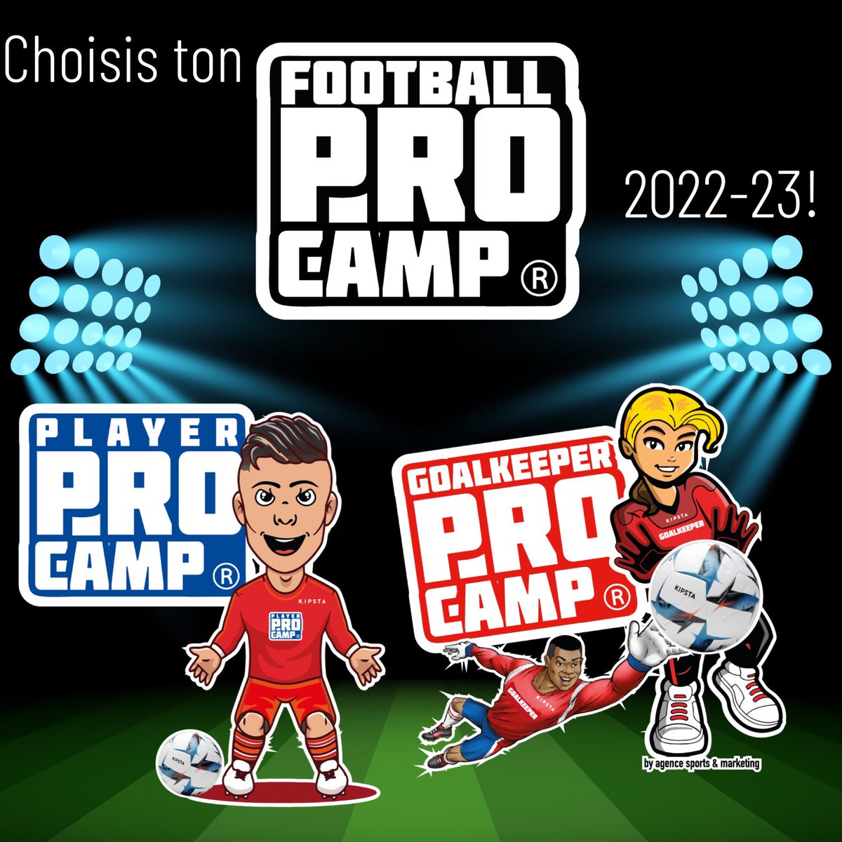 procampfootball's tweet photo. 🗣saison @procampfootball ouverte : #ProCampPLAYER x #ProCampGOALKEEPER
> 1/2 ou Pension Complète, choisis ton [PRO]camp:
- Toussaint22
- Printemps23
- Été23
⚽️100% immersif 
Programme 100% exclusif
Coaching 100% @chrislollichon &amp; staff #ProCampFOOTBALL
✅ https://t.co/OhcSiONfn0 https://t.co/TX4xEfZFaX