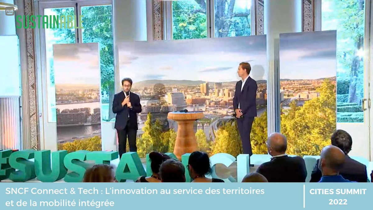 HUB INSTITUTE (@hubinstitute) on Twitter photo <a href="/SNCFConnectTech/">SNCF Connect & Tech</a> souhaite collaborer avec les territoires pour répondre à un défi que l'on partage tous : continuer à habiter et à se déplacer en ville dans un contexte éco-responsable. 🚉
Success story avec la digitalisation des titres de transports parisiens. <a href="/ACoiffard/">Arnaud Coiffard</a> <a href="/SNCFConnectTech/">SNCF Connect & Tech</a> souhaite collaborer avec les territoires pour répondre à un défi que l'on partage tous : continuer à habiter et à se déplacer en ville dans un contexte éco-responsable. 🚉
Success story avec la digitalisation des titres de transports parisiens. <a href="/ACoiffard/">Arnaud Coiffard</a>