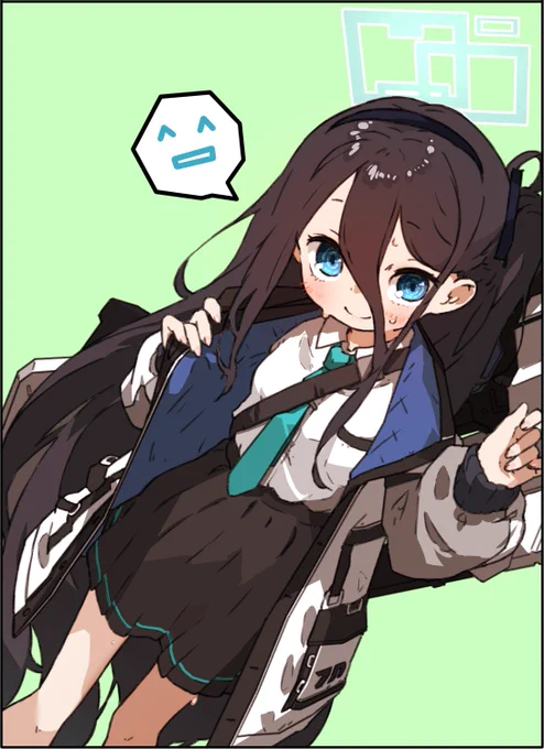 アリスちゃんも汗をかくのだろうか#ブルアカ 