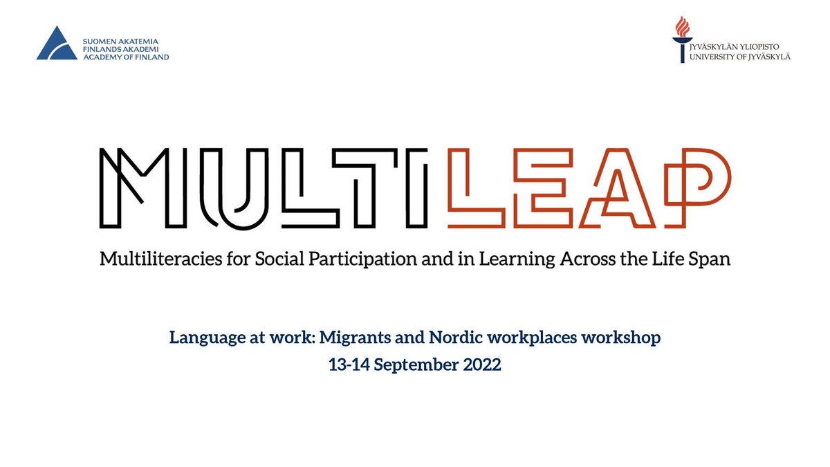 MultiLEAP JYU tweet media