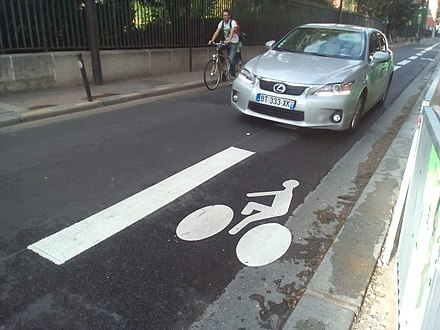 AntiVoiture's tweet photo. Je sais que c'est autorisé, mais je trouve que les bagnolards qui dépassent comme ça sont (in)cons(cients) https://t.co/Q3jviPFymq