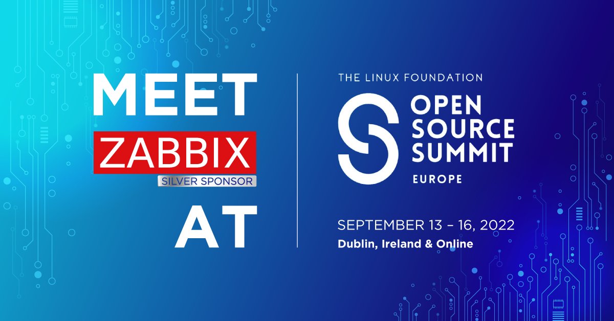 nobiusit's tweet photo. Open Source Summit is today. Transform monitoring using license free software by #Zabbix. Visit booth S22 and discuss software details with #Zabbix staff and #ITMonitoring solutions to suit you with #Nobius. #ossummit #Zabbix #Nobius #ITMonitoring #ITSM #ITIL #AIOps #ITOps https://t.co/47lkWVYPCI