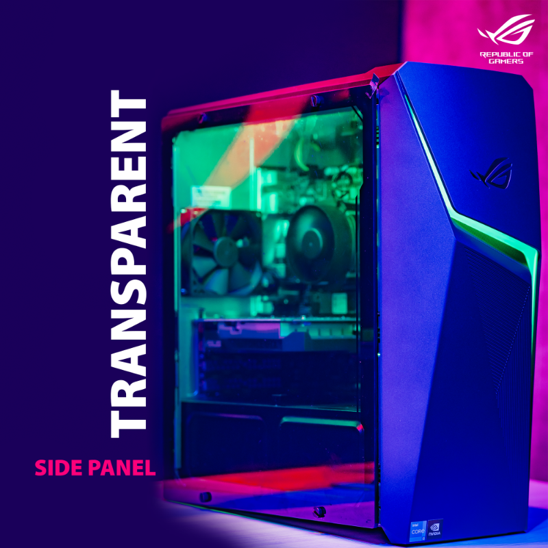 ASUS_ROG_IN's tweet photo. Sleek, Stylish & Sturdy, the ROG Strix G10CE combines the best of 11th Gen Intel Core i7 CPU & Nvidia RTX 3060 GPU to deliver exhilarating gaming experiences.
#ROG #ROGIndia #ROGDesktops #IntelGaming #GamingDesktop #11thGen #IntelInside