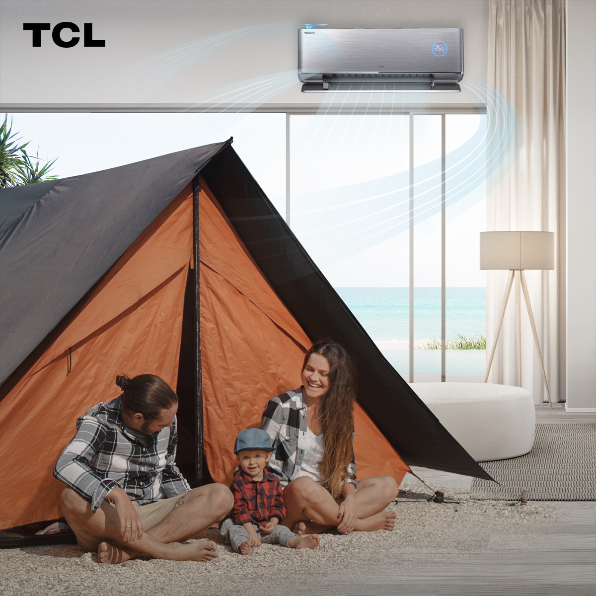 TCL_Global's tweet photo. How does an escape from the city with your loved one sound? ⛺️The new #TCL #FreshIN_AC filters air from the outdoor and turn your home into a nature dreamland. Family bonding has never been easier! 🧸🌠
#UnlimitedFresh
#TCLInspireGreatness
👉🏻https://t.co/IFMUwAYREM https://t.co/0Nj4SNLK8s