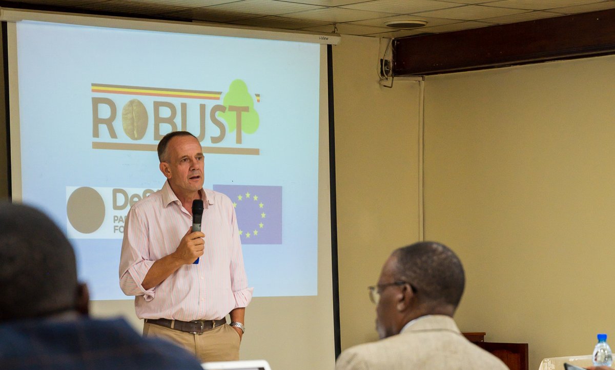 PHIM_research's tweet photo. [#phimproject] ☕️12 &amp; 13 september #ROBUST Kick-off meeting in Kampala 🇺🇬🇪🇺 #Coffee #Agroforestry #Genetics #Pest #Disease #Microbiota #Cimate #DeSIRA @EU_Commission @narouganda @NaCORIUganda @NAFORRI_UG @Makerere #IWCA #UCFA @WUR @StrandLife @icipe @DAFNAE_UniPD @ird_fr @Cirad https://t.co/MeBop0umbG