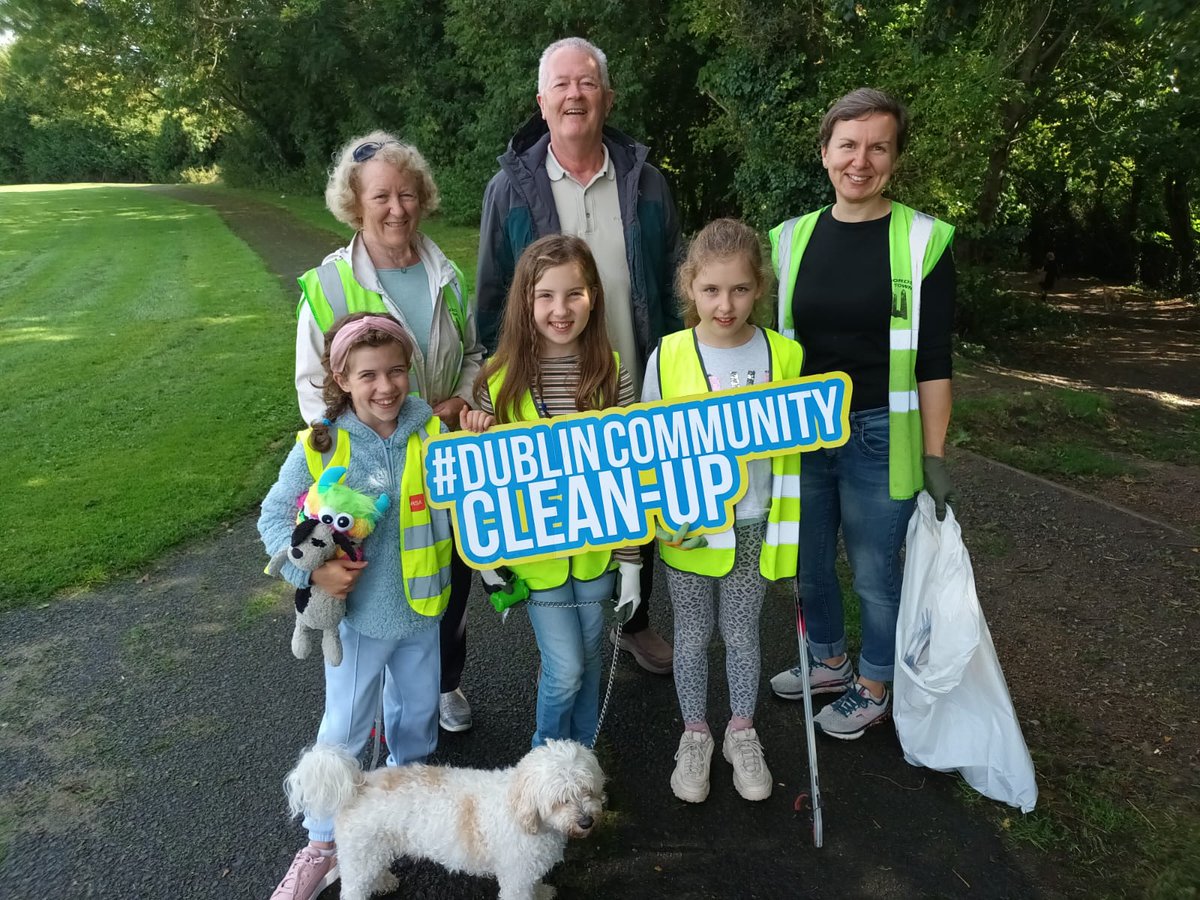Fingalcoco's tweet image. Swords Tidy Towns took part in #dublincommunitycleanup at the weekend Thanks to all involved.
To find out about Clean-ups happening in your area see dublincommunitycleanup.ie