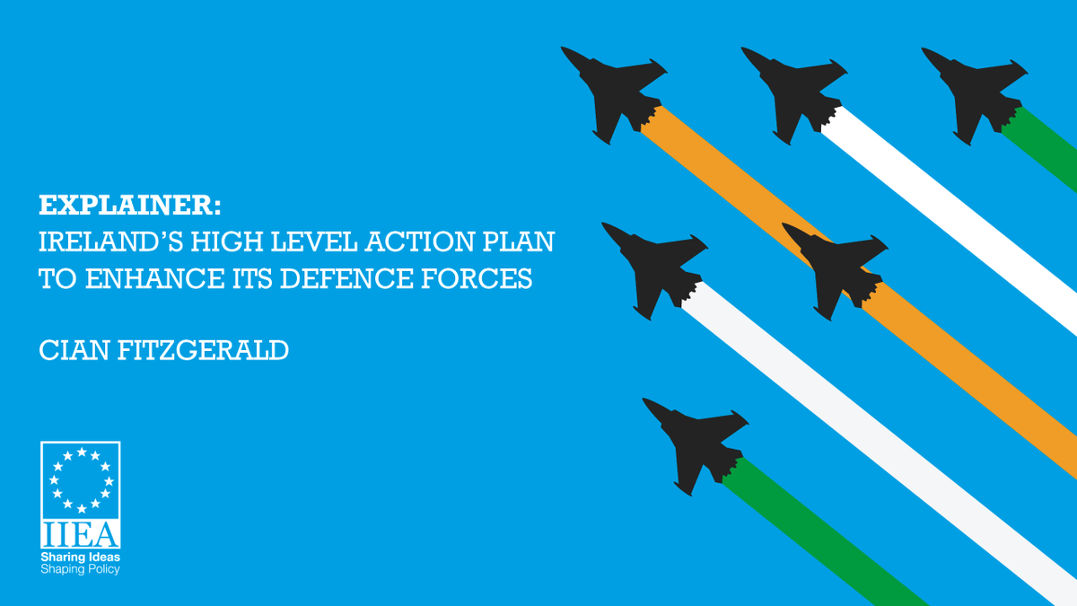 How can Ireland protect itself in an increasingly dangerous world?

In the IIEA’s latest #explainer <a href="/CianFitzGera1d/">Cian FitzGerald</a> provides analysis on Ireland’s High Level Action Plan to Enhance its Defence Forces 

Take a look here – bit.ly/3Qfyrjg
#security #defence