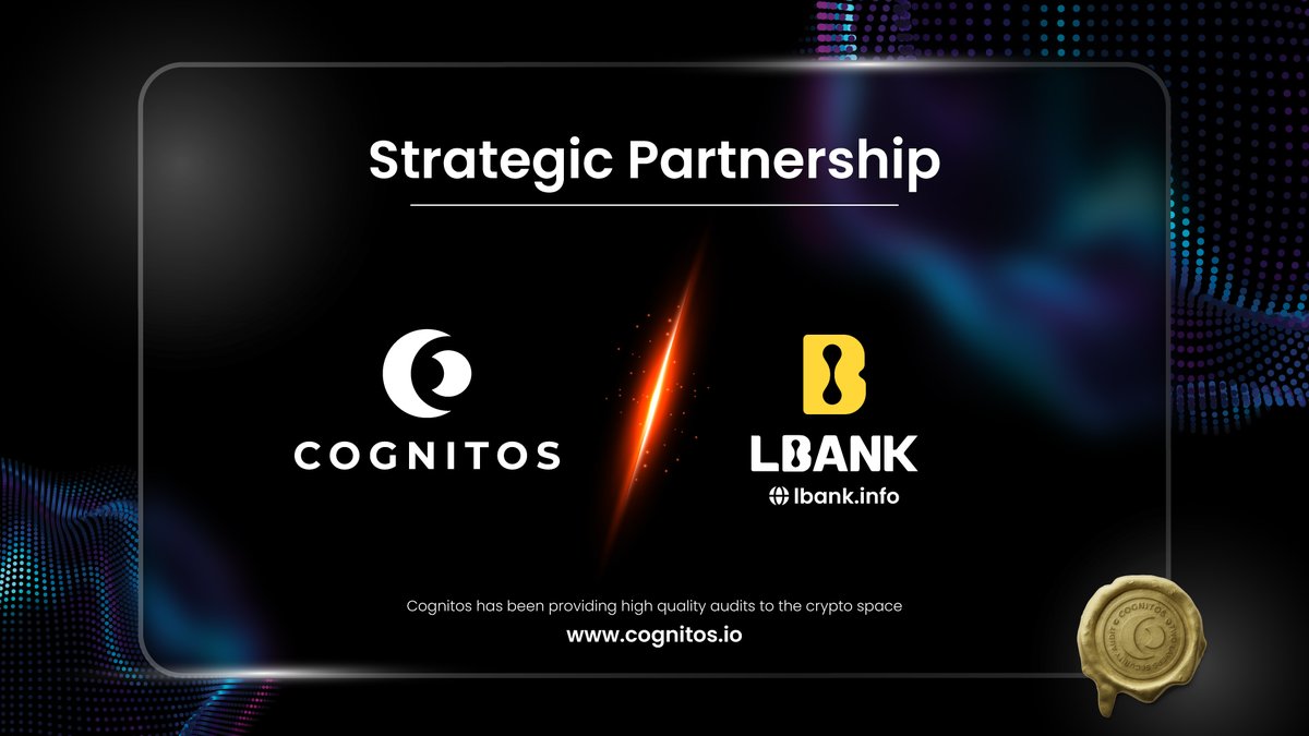 CognitosAudit's tweet photo. We are proudly to announce @LBank_Exchange as Cognitos first Cex Partner.
If you need any information about LBank, feel free to contact us.
More info :
https://t.co/nzZREnM8Iz
https://t.co/tD5NsqrZHH
#cognitos #lbank #cognitospartner #cognitosaudit #auditpartner #auditservice https://t.co/d5UQbHf1Ku