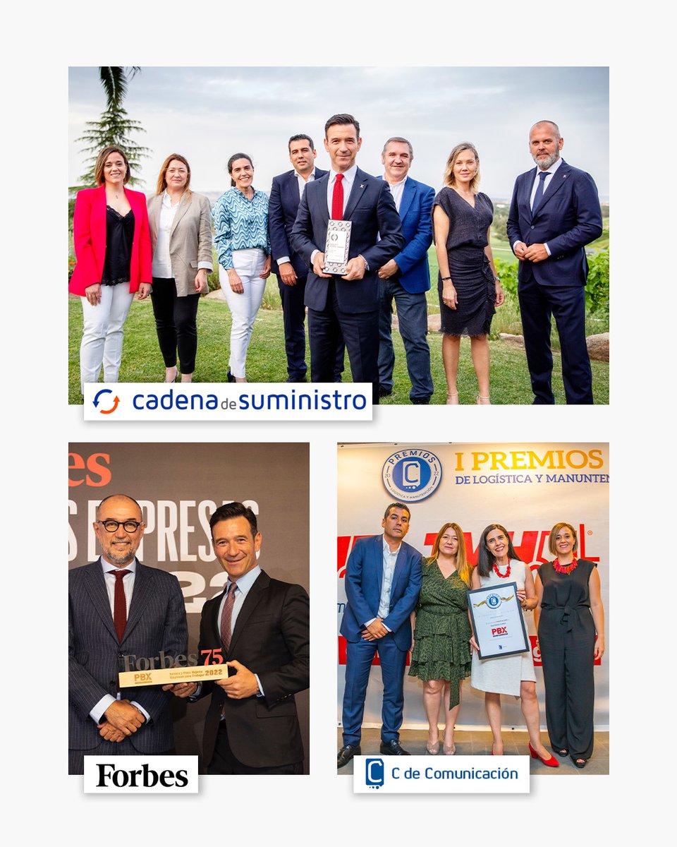 Todos los premios que hemos recibido este año nos animan a seguir trabajando por la calidad, la innovación y el cuidado de las personas. 👏🏼👏🏼👏🏼

#PBXmola