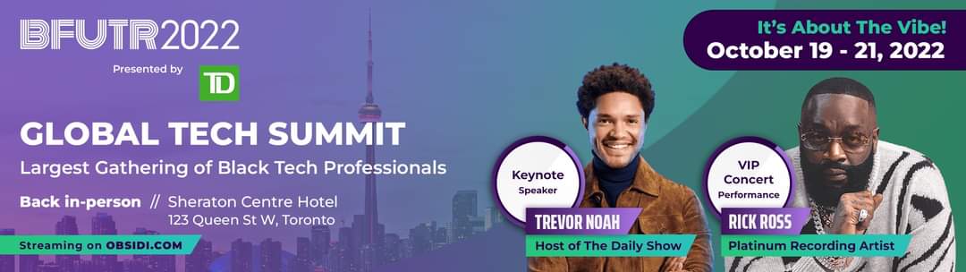africoder's tweet image. Here is an opportunity for you to attend the largest gathering of Black Tech professionals. Sign up for Free and grow your professional network with opportunities for Job interviews.
app.obsidi.com/summit/bftur20…
