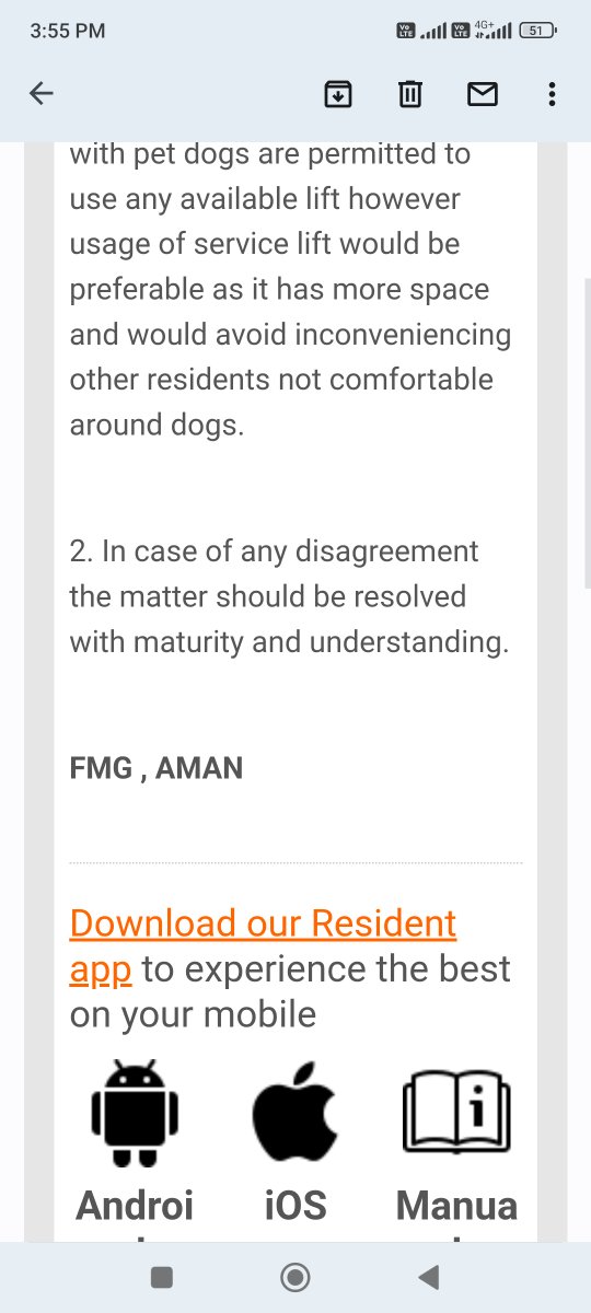 tarana2510's tweet photo. Grateful to #JaypeeAman #FMG Facilities Management for following @AwbiBallabhgarh #AnimalWelfare Board India Laws on #PetDog #NCR #Noida @jaypeewishtown @rituias2003 @Ritupradeep2 @Manekagandhibjp @pfaindia @ditejgarg @pramodchandrase @jp_s_journalist @journo_vibha @PIB_MoFAHD https://t.co/jdfZsW4Se3