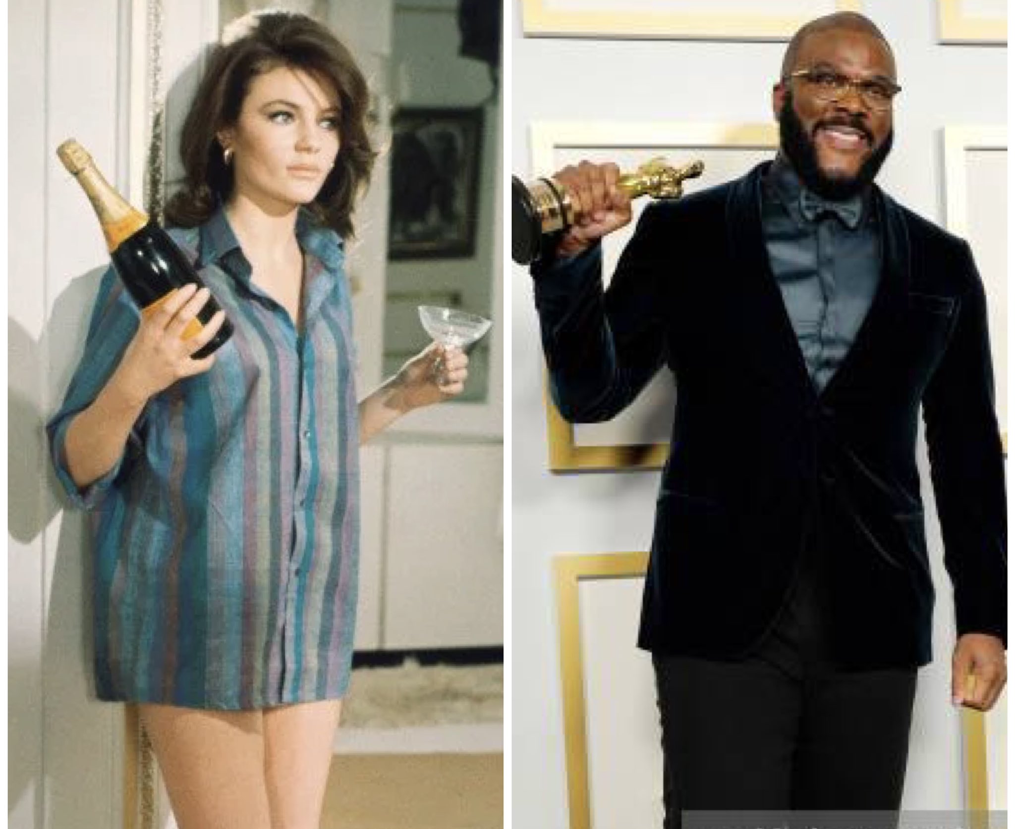 Happy Birthday to 

Jacqueline Bisset
Tyler Perry 