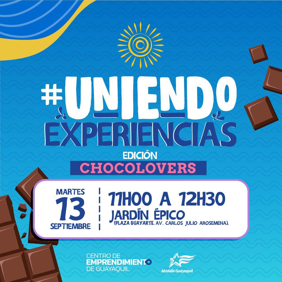 Hoy empezaremos a celebrar el día del chocolate. Ven y acompáñanos en Épico 😍🍫🇪🇨