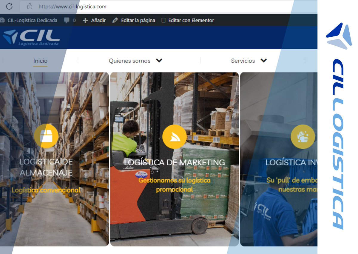 cil_logistica's tweet photo. 😟 Hoy es martes 13... 🤔 ¿Y todavía no te has pasado a visitar nuestra nueva web?
📍 Accede al sitio web de CIL Logística: https://t.co/leoyzDRYcV
#logistica #cilgroup #logistics #logisticspartner https://t.co/rBIxC4HsK8