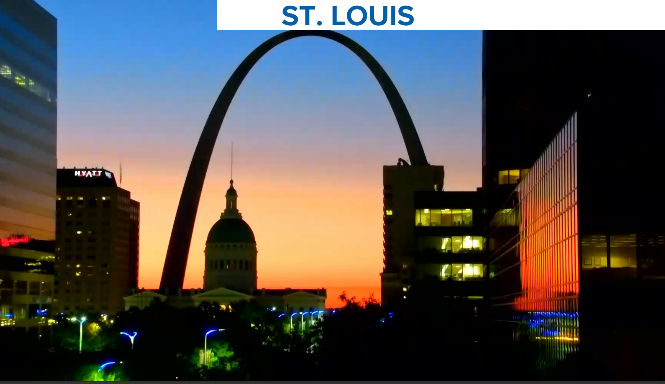 WthrmnSlaughter's tweet photo. TUESDAY SUNRISE:  Another spectacular weather day on the way in STL. 50s this morning, near 80 later today! #TISL #STLwx @ksdknews https://t.co/rYtZxhBbLi
