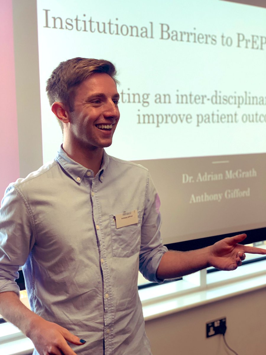 Always a privilege to discuss research I’m involved in, reviewing the institutional barriers to #PrEP as well as advocate for the importance of effective inter-disciplinary collaborations 😁 #MethodsCon #AcademicTwitter