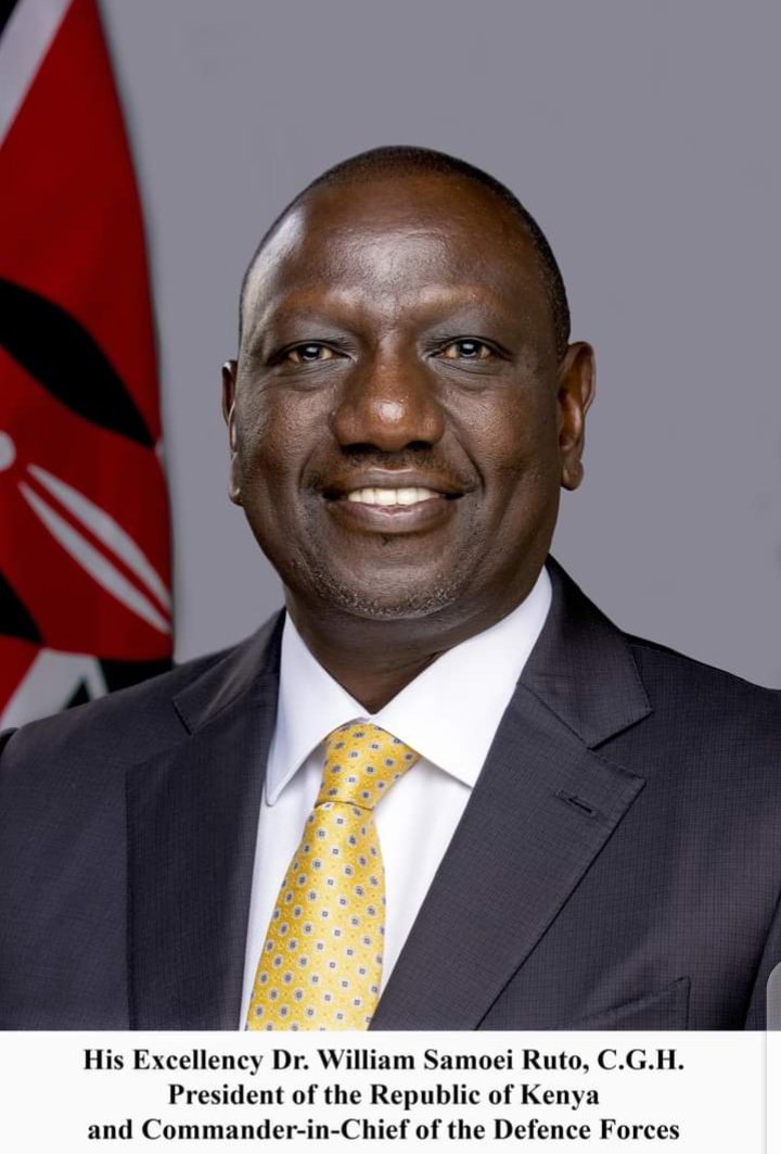 Congratulations H.E Dr William Samoei Ruto #Rutothe5th