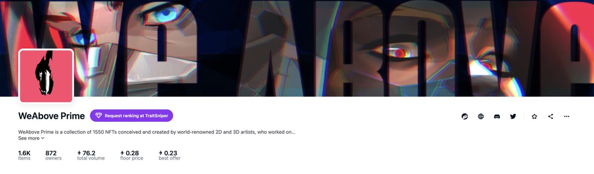 JPEGvaultDAO's tweet photo. Everyone faces adversity at some point, what matters is how you handle it. 

@weaboveofficial showed humility and courage in handle their post-mint after it didn't go according to plan. 

Congrats to them, we're excited to be part of the adventure.

🟩 https://t.co/nRTVItWJ7U