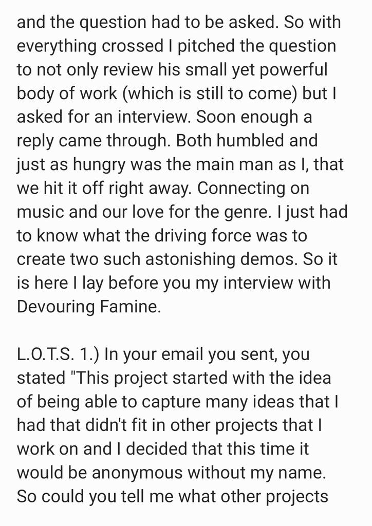 LordOfTheShado8's tweet photo. Here it is what you've been waiting for. The secret  is out.  My interview with #DevouringFamine Enjoy my loyal Subjects. Keep the Black Flame burning 🕯grim and dark hails Foras from Lord of the Shadows. https://t.co/caAh8QX91c