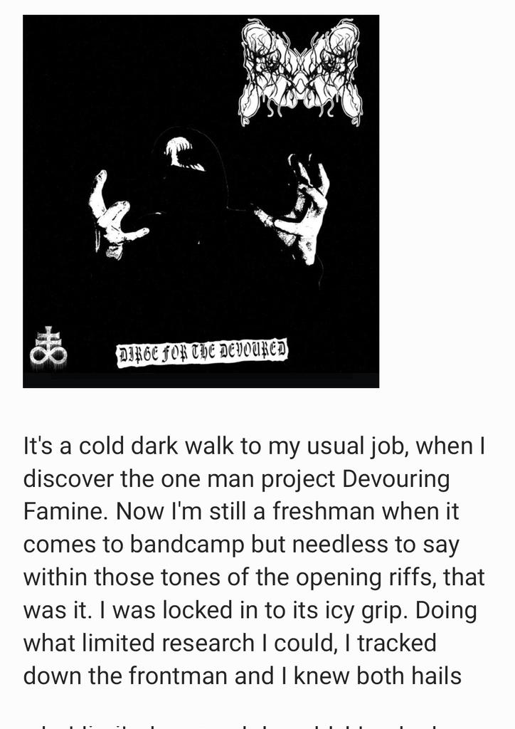 LordOfTheShado8's tweet photo. Here it is what you've been waiting for. The secret  is out.  My interview with #DevouringFamine Enjoy my loyal Subjects. Keep the Black Flame burning 🕯grim and dark hails Foras from Lord of the Shadows. https://t.co/caAh8QX91c