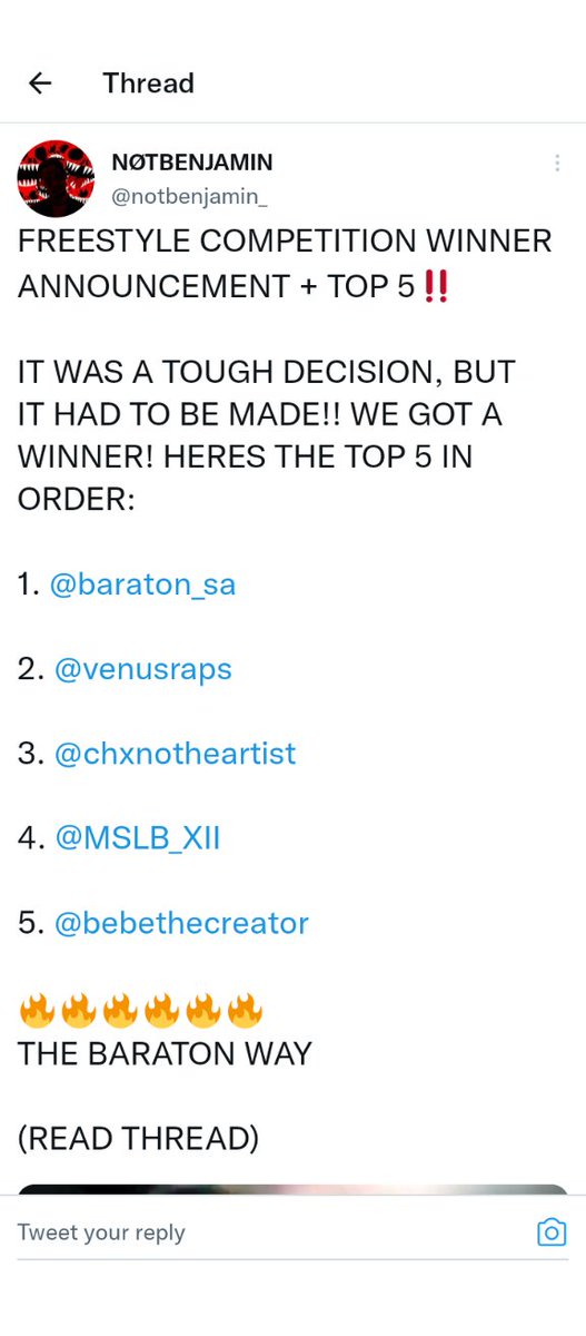 Baraton_RSA's tweet photo. Killed a beat by @HerculesBeats & @notbenjamin_ took the no.1 spot and killed my Performance at #StreetFest6 , sharing the stage with my favs bo @ItsPriddyUgly , @ZuluMecca , @Phantom_Steeze , @wichi1080 and many more great Artists. https://t.co/0eXl0R0BCi