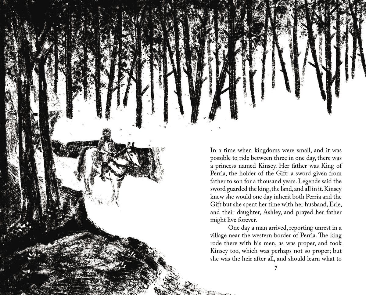 A_J_Aiken's tweet photo. My illustrated short story Kinsey's Sword is now available for purchase! The pdf includes a two-page bonus section of concept art from the animated film.

Buy it here: https://t.co/1CVXva6XyU

#shortstory #illustration #forsale #book #queen #sword https://t.co/SzSzjDv28B