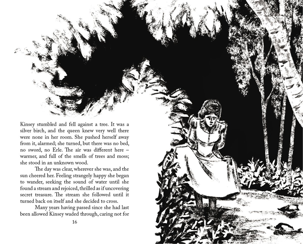 A_J_Aiken's tweet photo. My illustrated short story Kinsey's Sword is now available for purchase! The pdf includes a two-page bonus section of concept art from the animated film.

Buy it here: https://t.co/1CVXva6XyU

#shortstory #illustration #forsale #book #queen #sword https://t.co/SzSzjDv28B