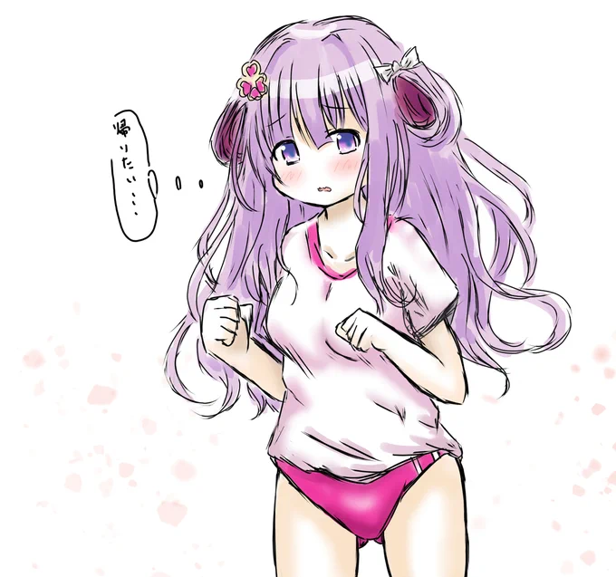 おい パイ食わねえか #フラワーナイトガール #花騎士 #ゴデチア(花騎士) #ミスミソウ(花騎士) #スイレン(花騎士) #ヘレニウム(花騎士)  