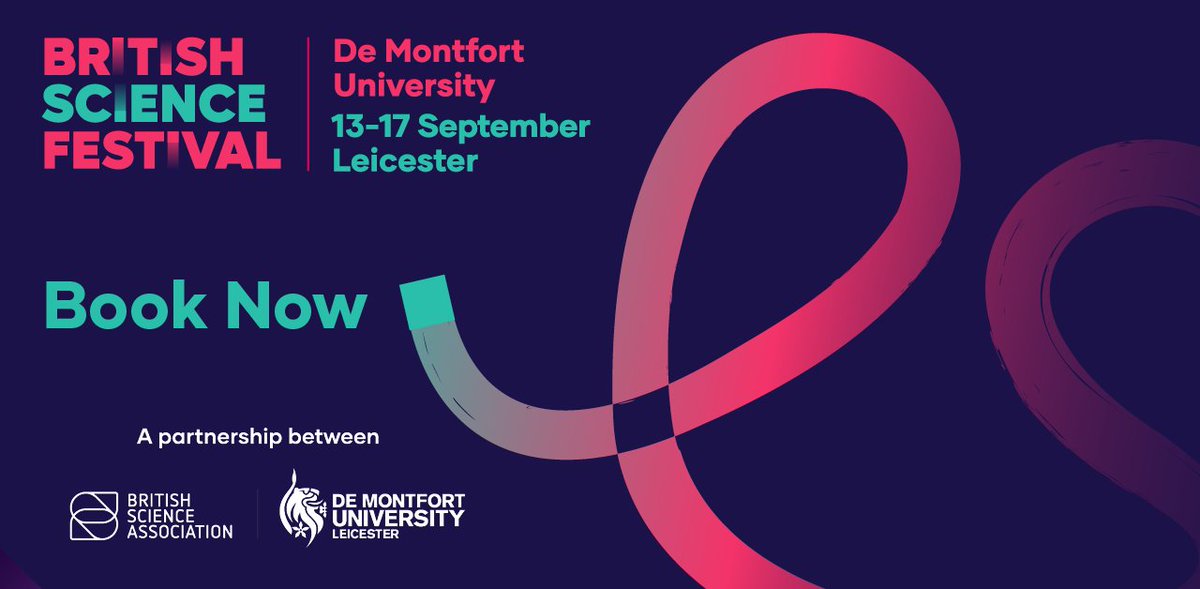 BritishSciFest's tweet photo. The British Science Festival kicks off in Leicester today.

Over 100 free activities, including talks &amp; drop-in workshops are taking place across the city, 13-17 Sept. Book now: https://t.co/6hOTDhZL4I 
 
Check out the 🧵below for some of today's events 👇:
@dmuleicester #BSF22 https://t.co/hA2lfTaj8s