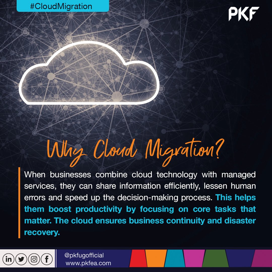 pkfugofficial's tweet photo. Several cloud migration tools will be helpful in this process. However, when considering moving to the cloud, there are also several risk factors that you will need to consider.#ConsultTheExpertsToday
#cloudcomputing #cloudmigrations #cloudmanagedservices https://t.co/P2rNyPQoQ9