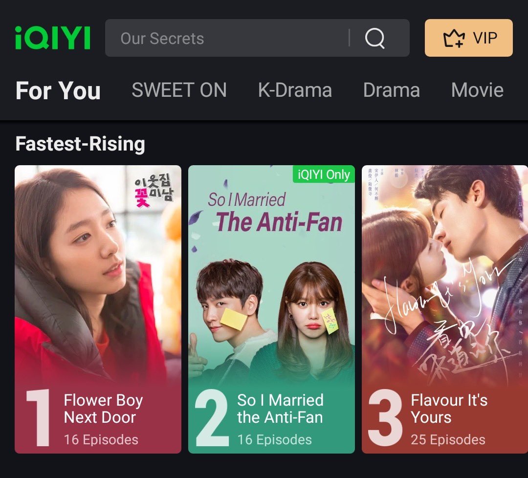 PSHFB's tweet photo. Even she is still on hiatus, #ParkShinHye 2013 drama #FlowerBoyNextDoor is number 1 trending on #iQIYI Fastest-Rising category. 

#박신혜 #朴信惠 #樸信惠 #パクシネ #ปาร์คชินเฮ #ПакСинХе #شينهي https://t.co/7LQe0tLuZa