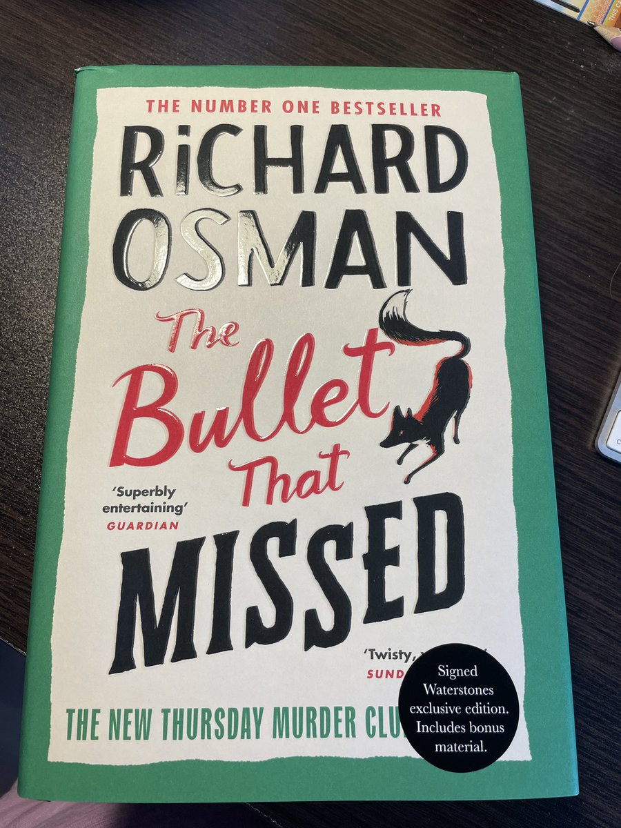(((Lis Garrett))) π§ββοΈπ¦» (@lis_garrett) on Twitter photo π₯° Very happy this has arrived. <a href="/richardosman/">Richard Osman</a> You soppy bugger - what a beautiful dedication π π₯° Very happy this has arrived. <a href="/richardosman/">Richard Osman</a> You soppy bugger - what a beautiful dedication π
