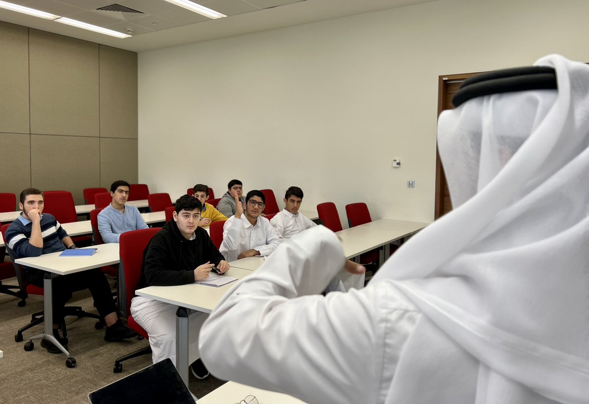 QatarDebate's tweet photo. School students from various schools in #Qatar, taking part in our workshops and training sessions ahead of the 2022/2023 debate season.
Everyone is excited and ready to compete for the #QSDL title 🏆
#QatarDebate https://t.co/DVMPjLE5pz