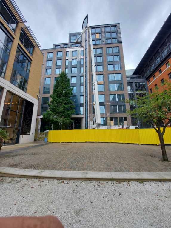 Yesterday our operatives were steam cleaning the exposed cast stone on this building in the West Midlands, you may just be able to see them in the image below. For all enquiries please email contact@bonsersrestoration.co.uk