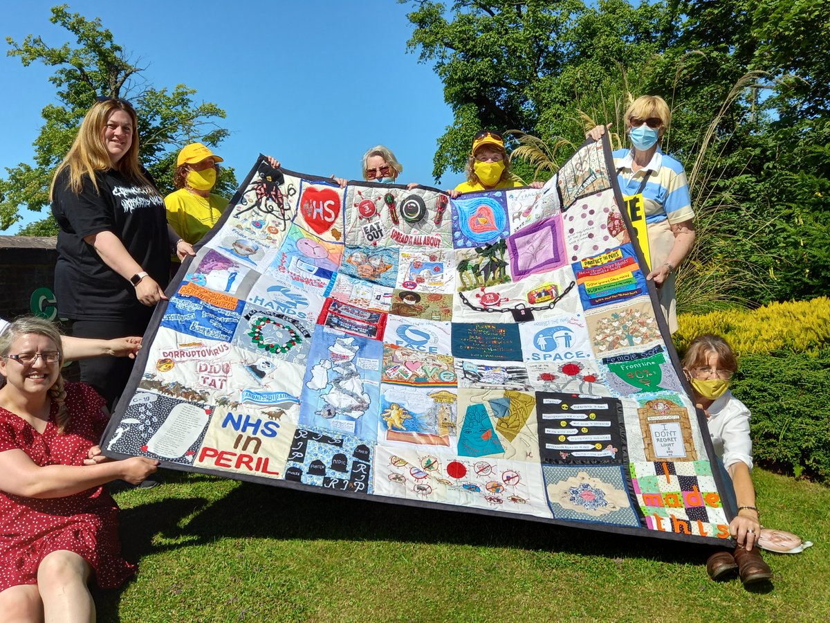 Our <a href="/ThreadsSurvival/">ThreadsOfSurvival</a> online workshops begin again this Thursday 6.30 - 8.30pm. Join for the chat, ideas and  visions .. 
CLICK here to find out more bit.ly/3KI7nrK
<a href="/etiennelefleur/">Dr Stephen Pritchard</a> <a href="/TheDA_UK/">Doctors’ Association UK</a> <a href="/KONPNorthEast/">KONP North East</a> <a href="/keepnhspublic/">Keep Our NHS Public</a> <a href="/wanderingwelch/">Dr Ellen Welch</a> <a href="/Alan_Measles/">Grayson Perry</a> 
<a href="/StroudAntiCuts/">Keep Glos NHS Public</a>